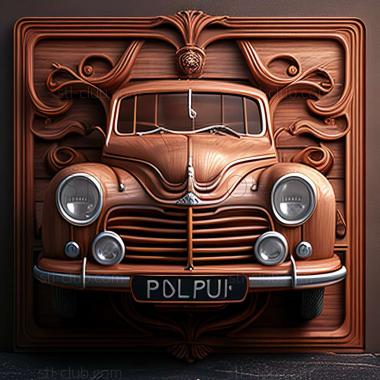 3D мадэль Peugeot 403 (STL)